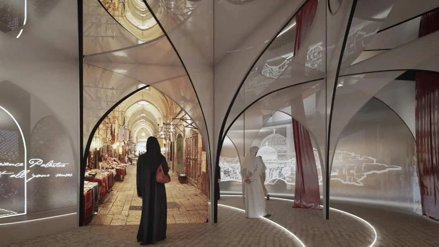 Palestine Pavilion: a sensory journey